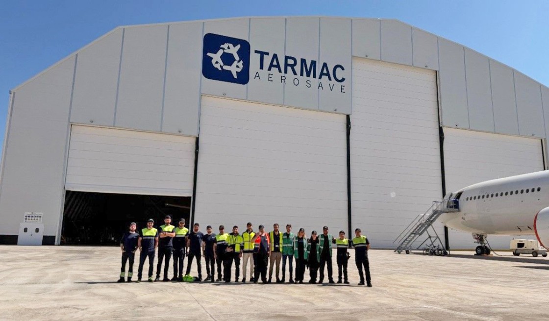 Aciturri colabora con Tarmac para reparar componentes estructurales