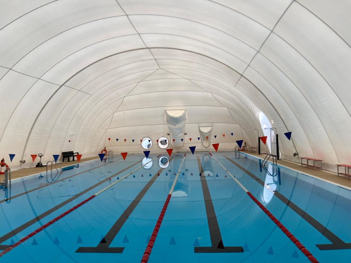 Calamocha estrena la temporada de piscina cubierta con 200 abonos