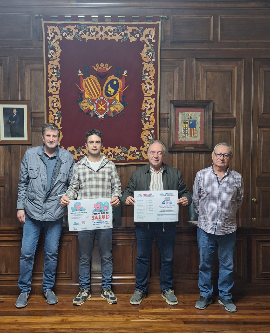 El Ayuntamiento organiza andadas guiadas para mayores de 55 años por los alrededores de Teruel