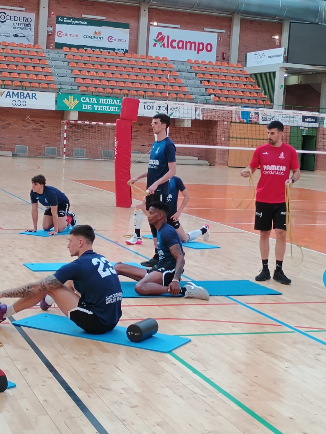 Sandoval ya está en Teruel y completa la lista de efectivos del Pamesa