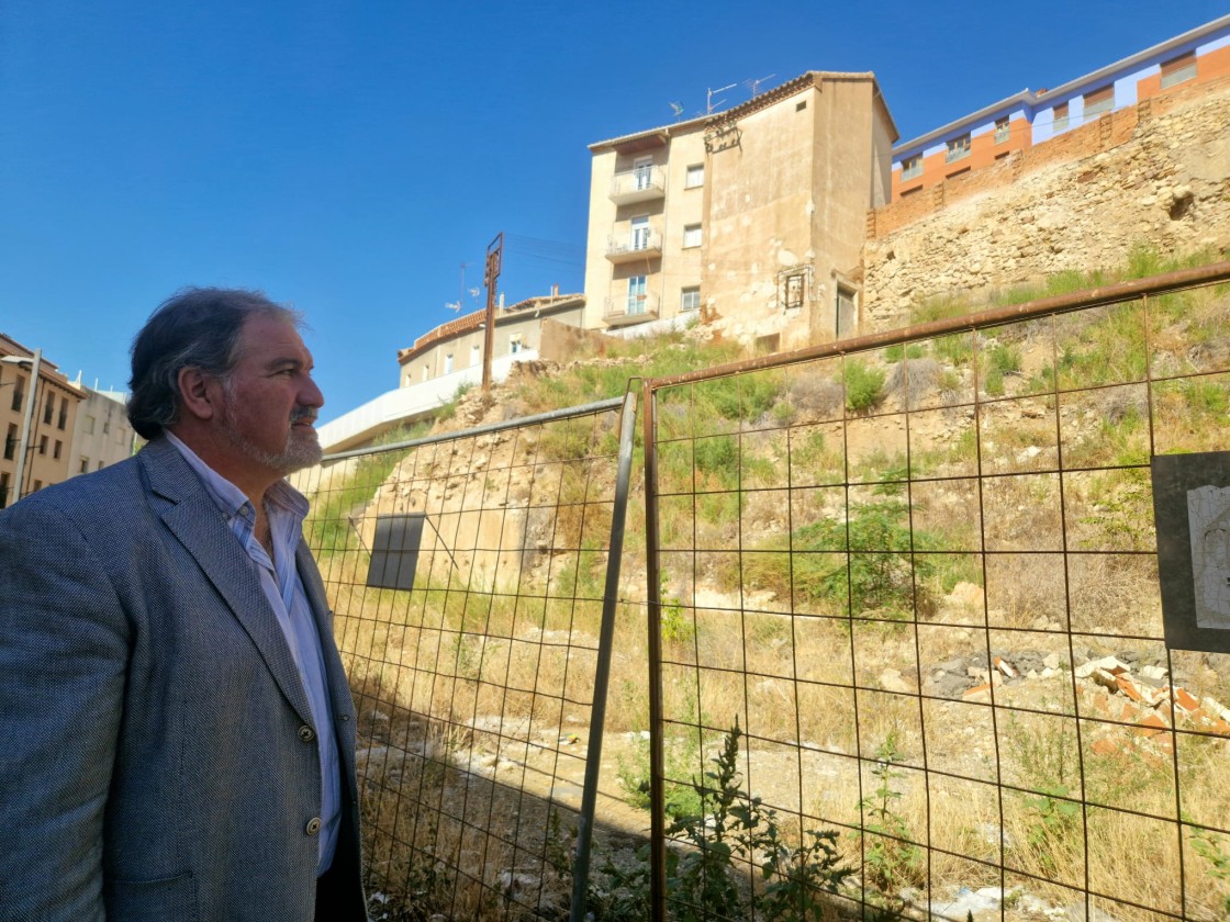 El Ayuntamiento de Teruel construirá un nuevo muro de contención en la calle Cuevas del Siete