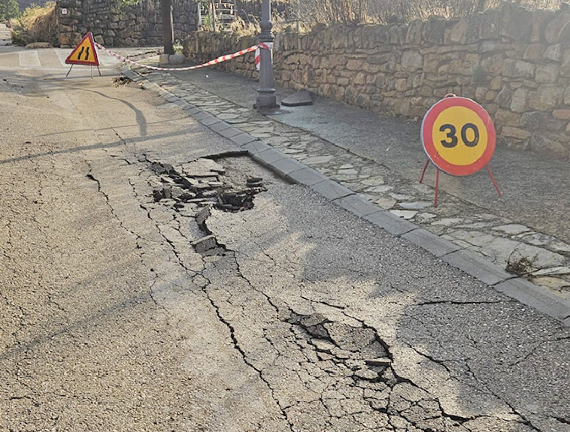 La travesía de Las Parras de Castellote se cortará este viernes para los trabajos de reparación tras los daños por las tormentas