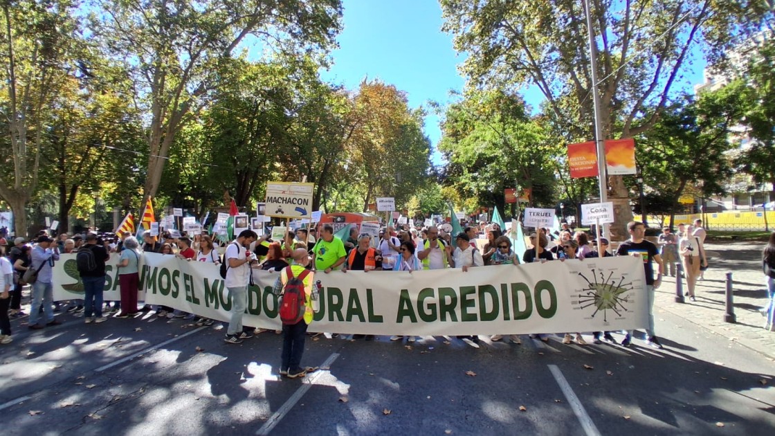 El mundo rural se manifiesta este domingo en Madrid para denunciar la agresión que sufre