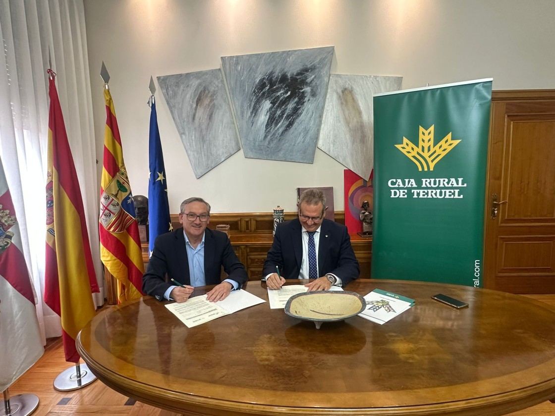 La Diputación de Teruel y Caja Rural renuevan el convenio para apoyar las ferias agropecuarias, agroalimentarias y medioambientales