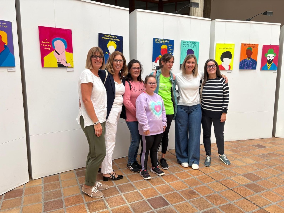 Alumnos del Gloria Fuertes y el IES Pablo Serrano exponen en Andorra