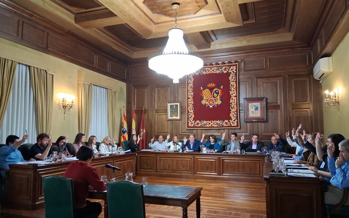 El Ayuntamiento de Teruel aprueba solo la propuesta del PP sobre la 