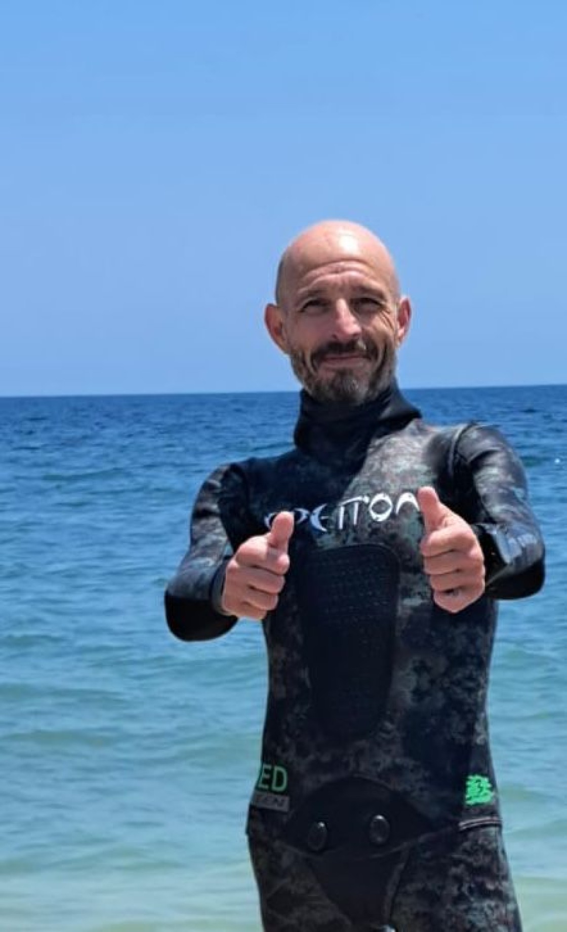 Olivier Vilain, deportista de alto rendimiento de Aragón: “La apnea es un refuerzo a todos los niveles de la vida y tiene una transferencia a nuestro día a día”