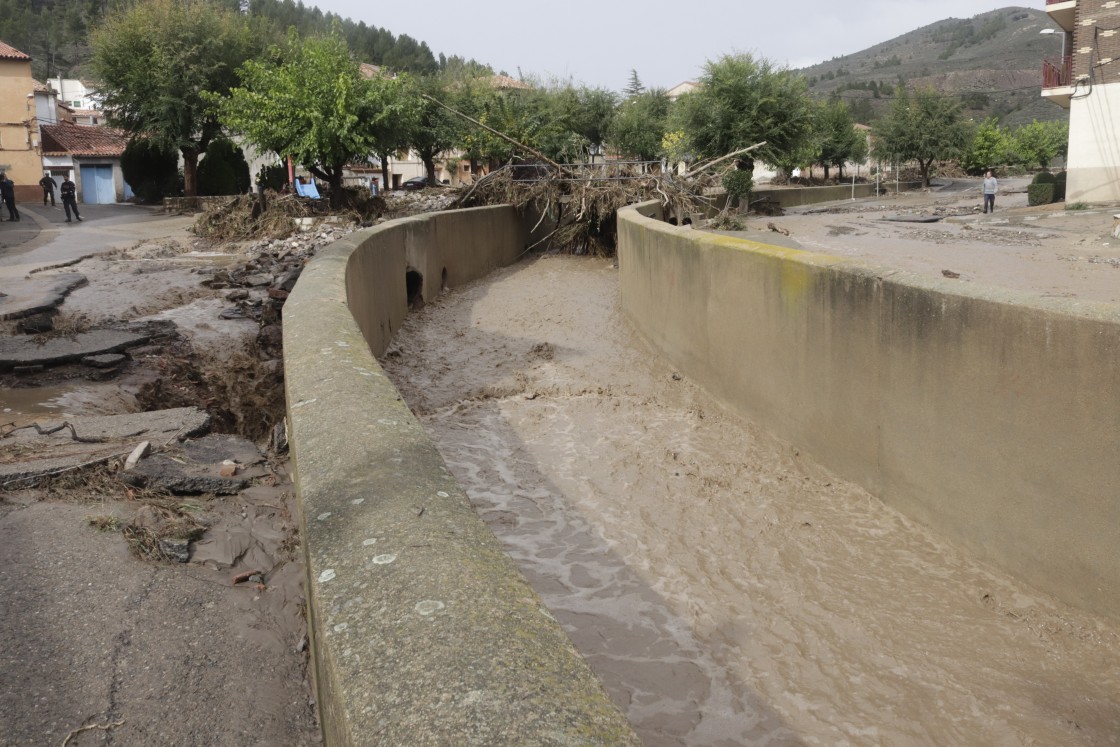El Gobierno central subvenciona con 2,8 millones de euros a entidades locales de la provincia de Teruel para la reparación de infraestructuras municipales dañadas por la dana de 2024