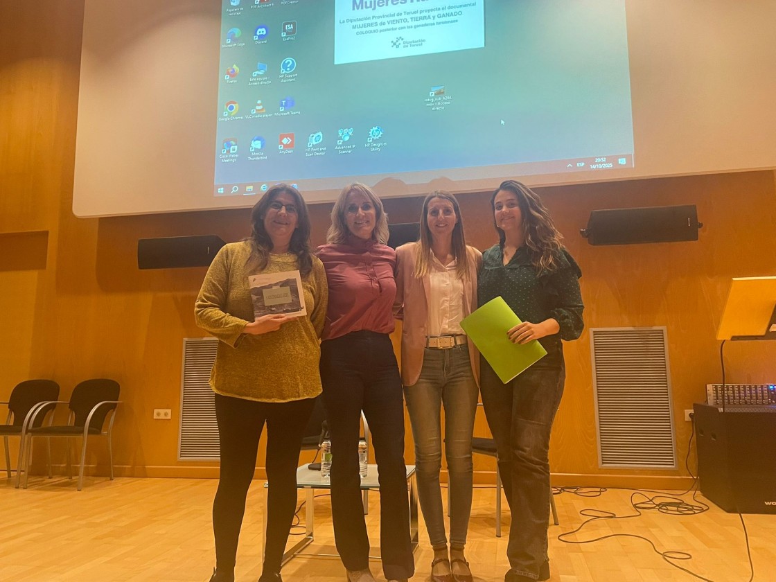 ‘Mujeres de viento, tierra y ganado’ recorre Teruel para dar voz al papel de las ganaderas