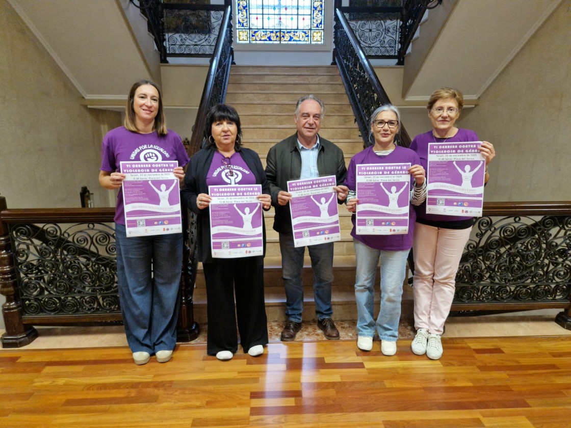 Teruel celebrará la VI Carrera contra la Violencia de Género el 23 de noviembre