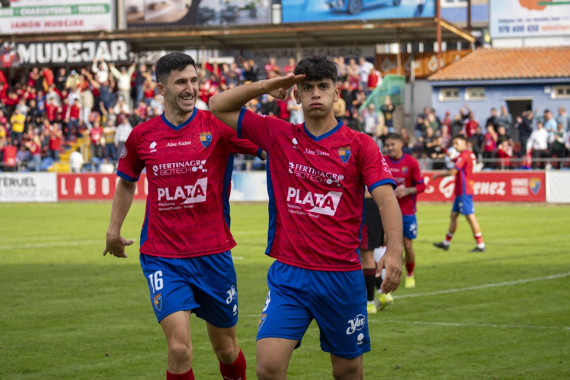 El Teruel doblega al Sevilla Atlético y suma su tercer triunfo seguido en casa