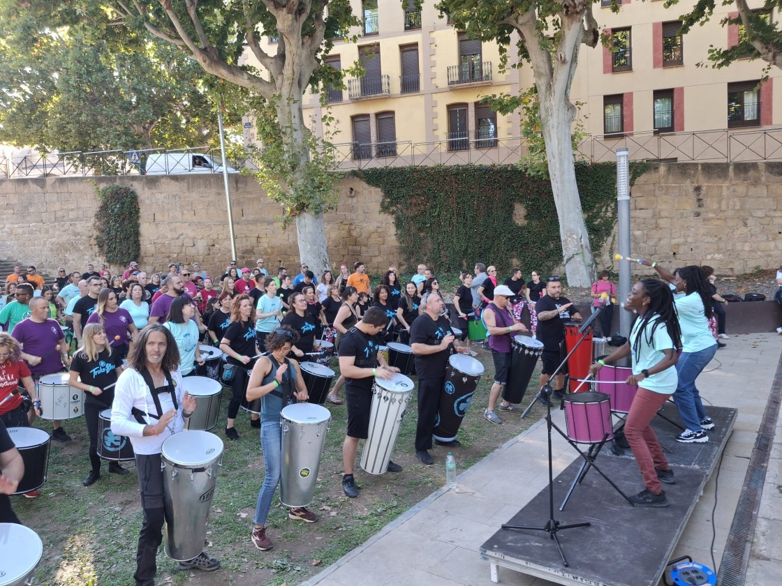 Éxito del II Encuentro de Batucadas de Alcañiz, con más de 300 participantes