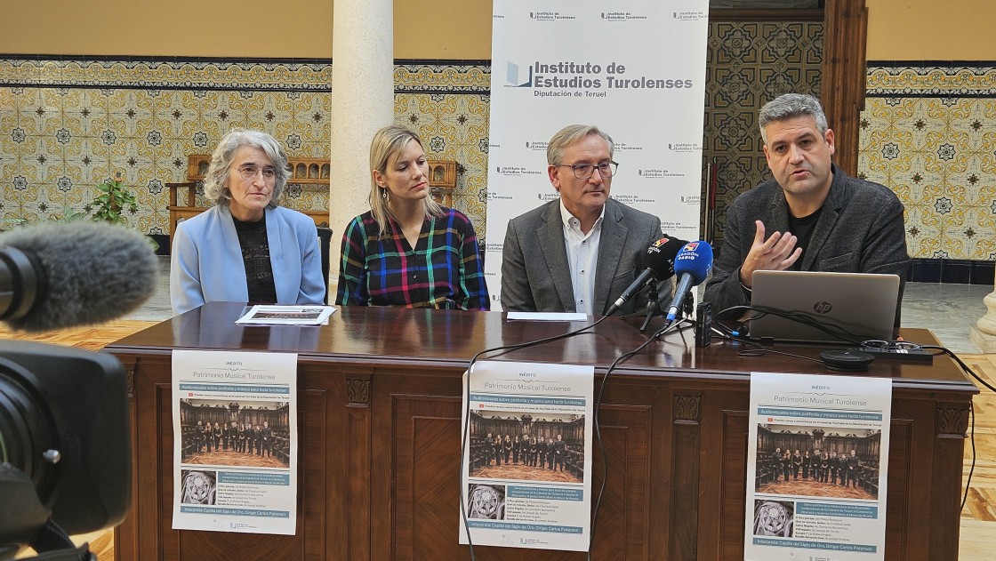 Un proyecto audiovisual recupera polifonía y música para tecla de las catedrales de Teruel y Albarracín y la excolegiata de Alcañiz de los siglos XVI y XVII