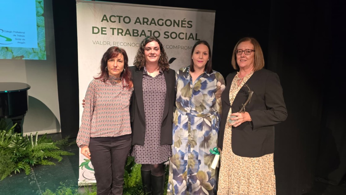 El Colegio de Trabajo Social ensalza en Alcañiz su implicación con la ciudadanía