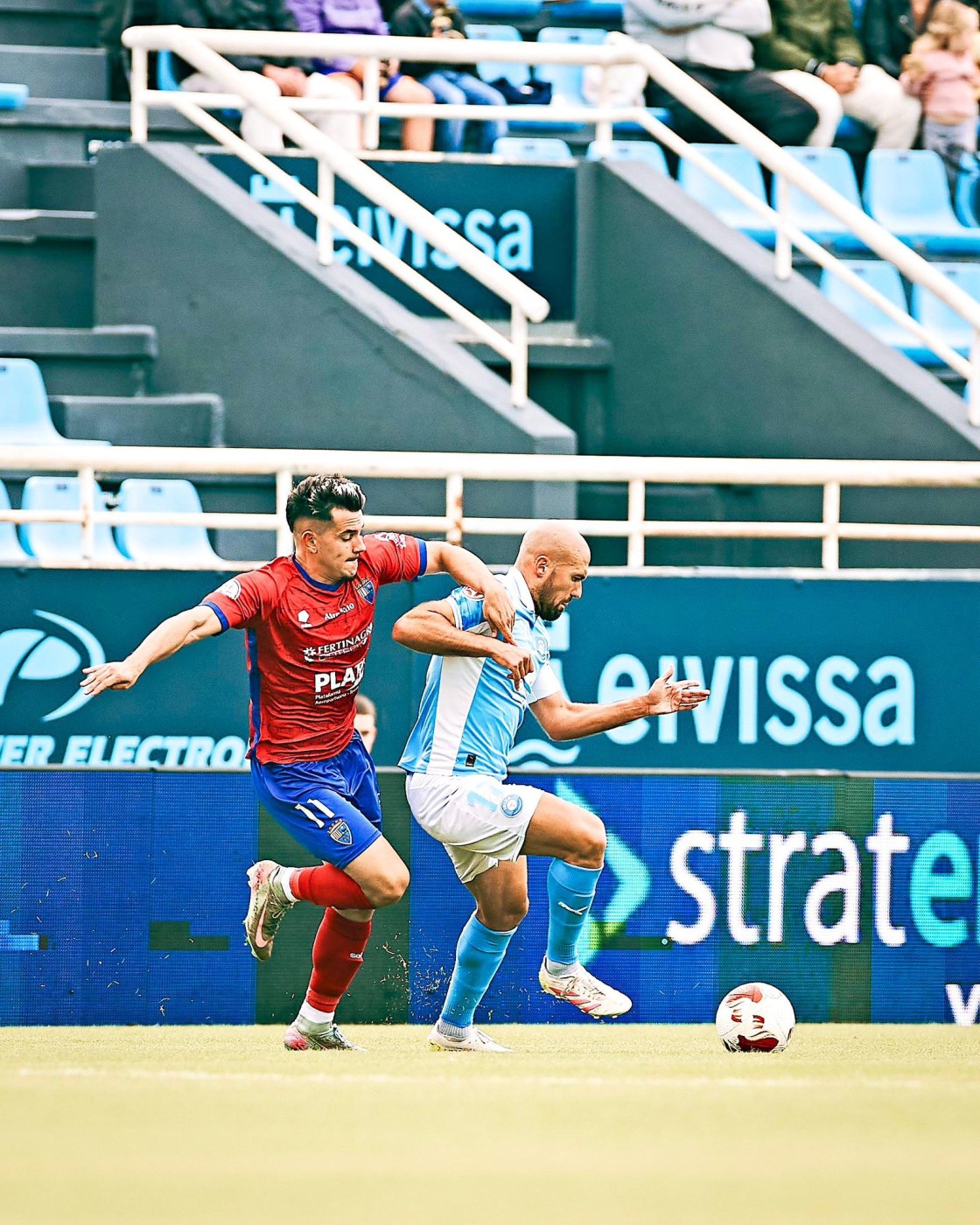 Cuarta victoria en liga, primera fuera de casa, del CD Teruel en el campo del poderoso Ibiza (0-1)