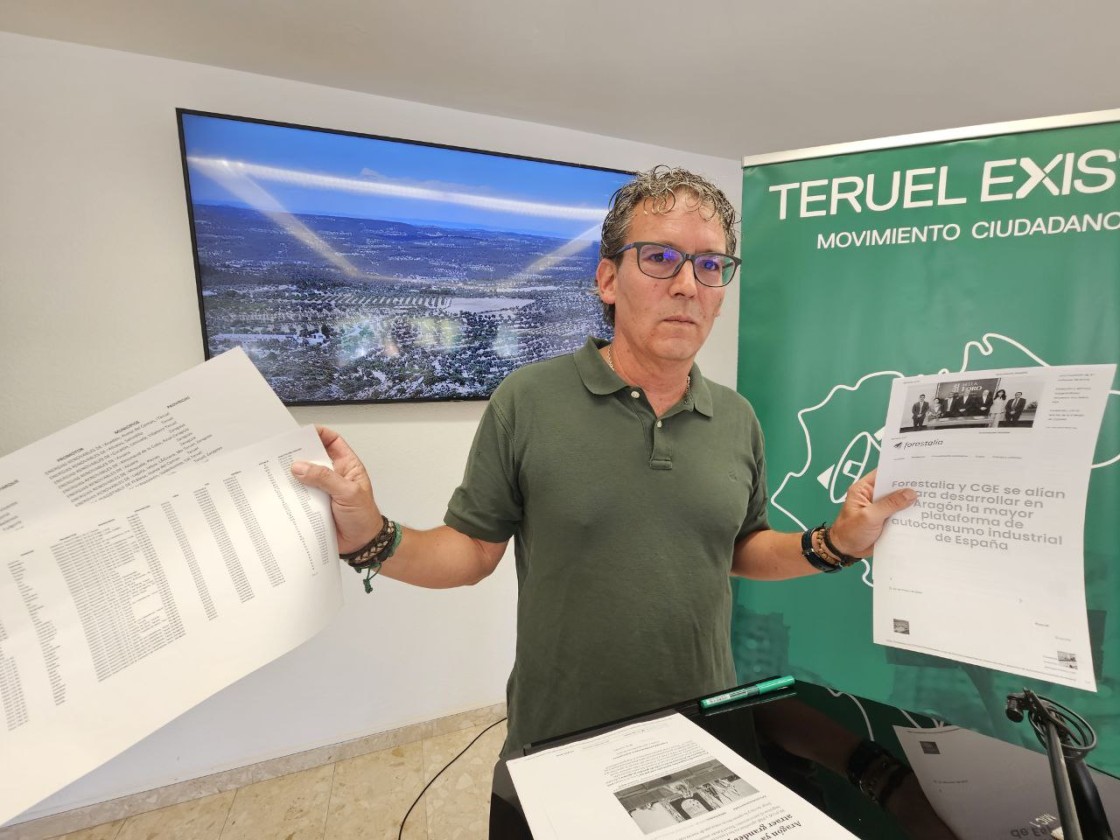 Teruel Existe denuncia que Forestalia vende sus proyectos caducados en el Matarraña usando la Ley de Energía en Aragón, recurrida por inconstitucional