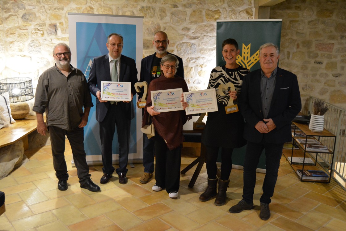 Terès & Antolín, Ana Omella y Mas dels Castellans, premiados en el Matarraña