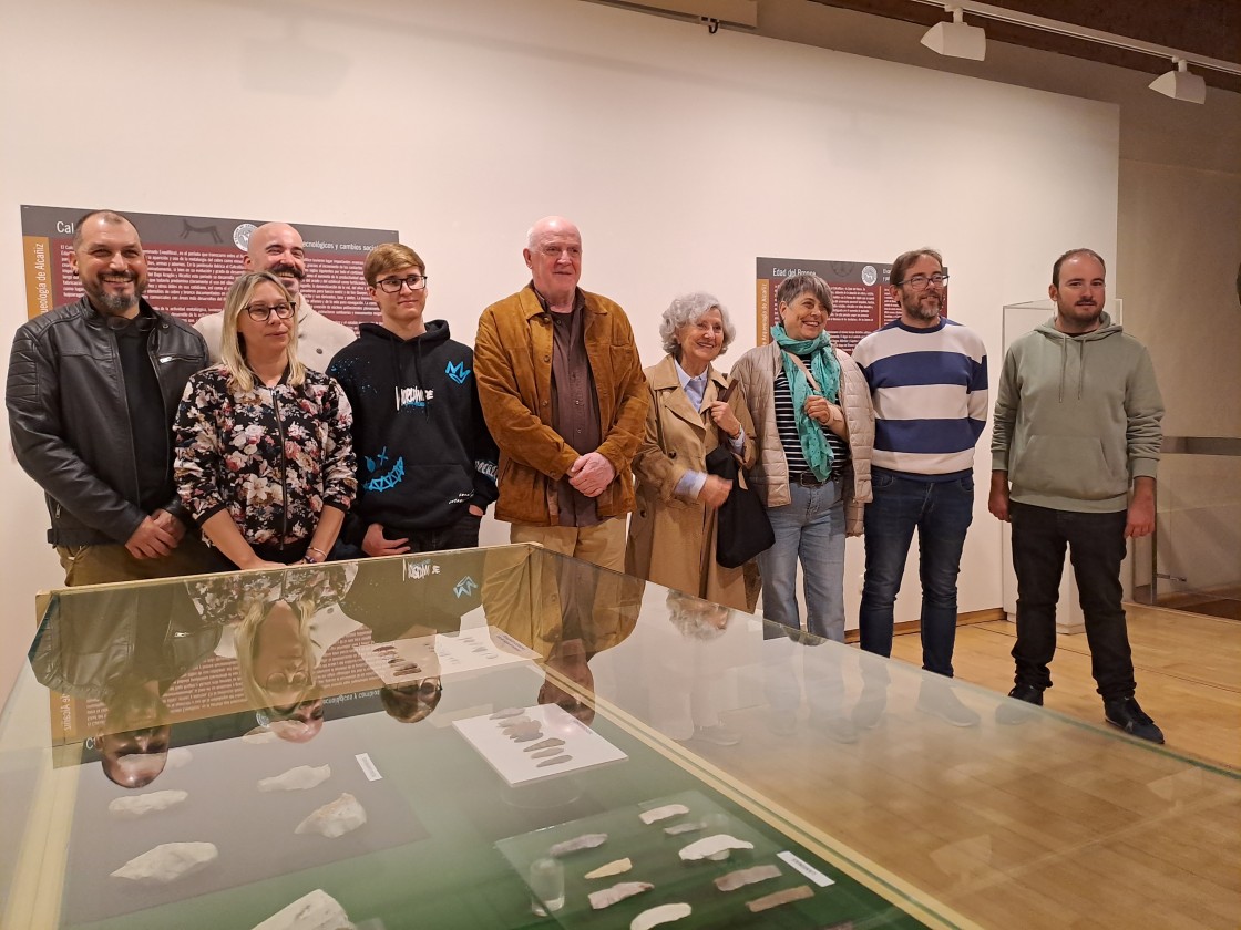 Una exposición recoge las cuatro décadas de historia del Taller de Arqueología de Alcañiz
