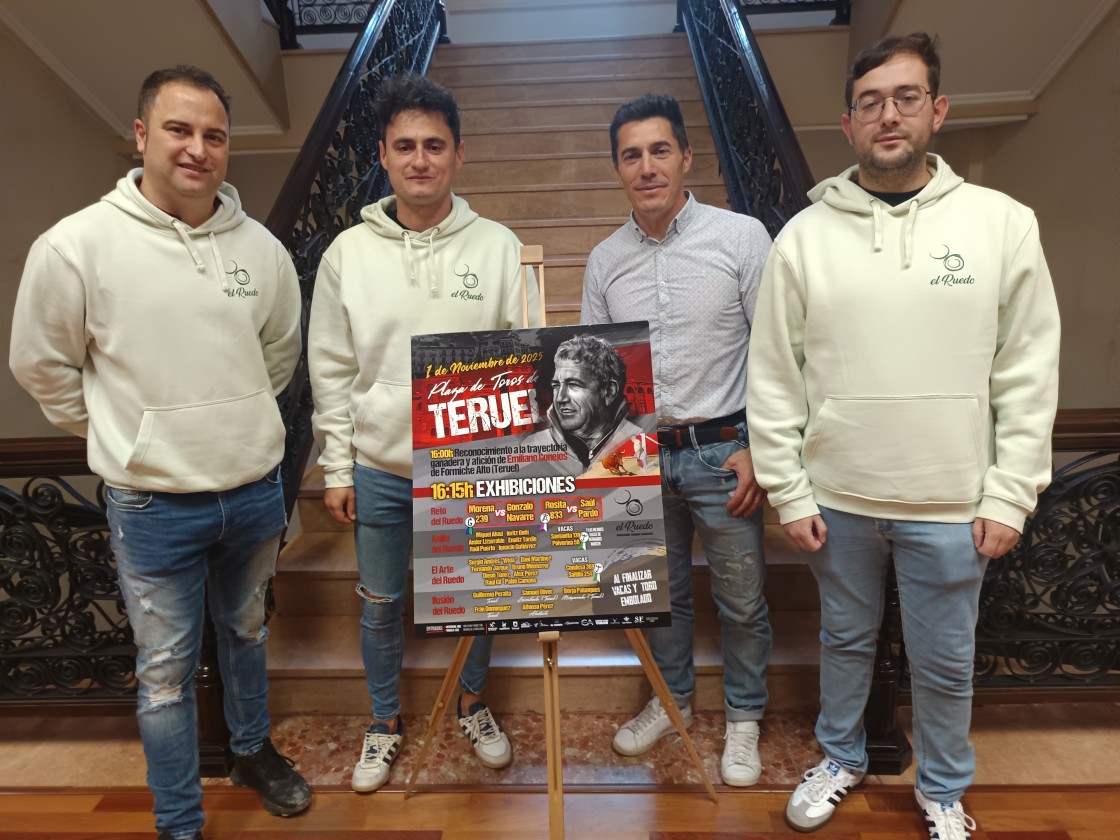 El festejo taurino organizado por El Ruedo finalmente sí se va a poder celebrar este sábado en la plaza de toros de Teruel