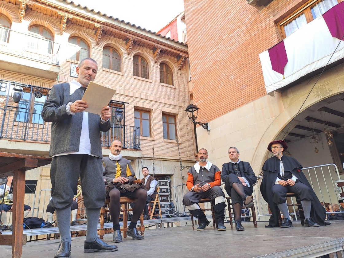 La Fiesta de la Villa de Alcorisa cumple dos décadas vestida de Siglo de Oro