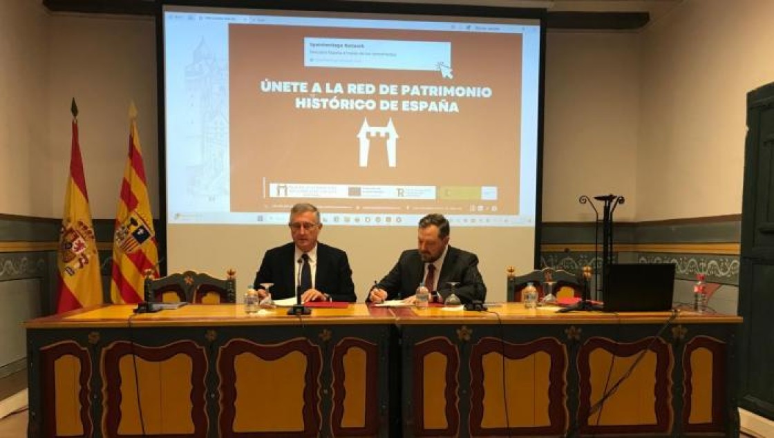 El Gobierno de Aragón colaborará con la Red de Patrimonio Histórico de España para favorecer la proyección turística y cultural del patrimonio aragonés