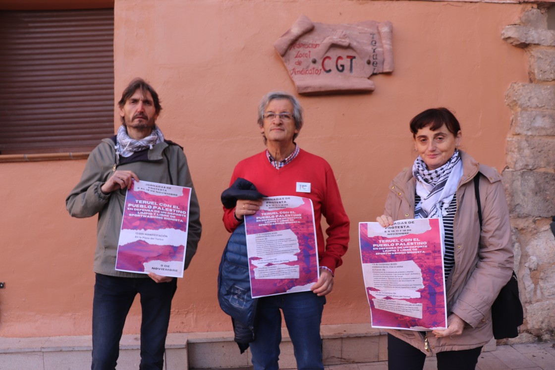 Colectivos sociales protestarán por la presencia del Maccabi de Tel Aviv en Teruel
