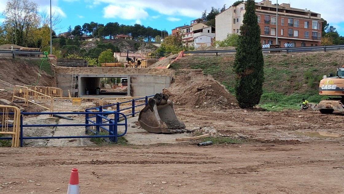 El acceso a Teruel por la entrada del Jorgito estará acabado en un máximo de 15 días