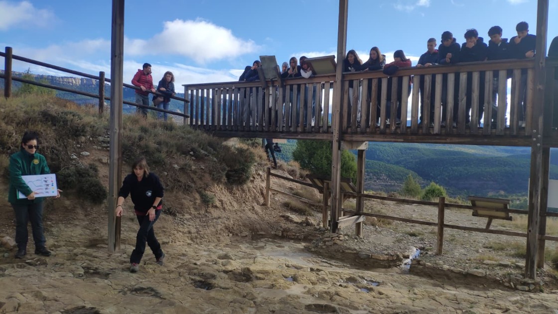Los yacimientos paleontológicos de  El Castellar se convierten en un aula
