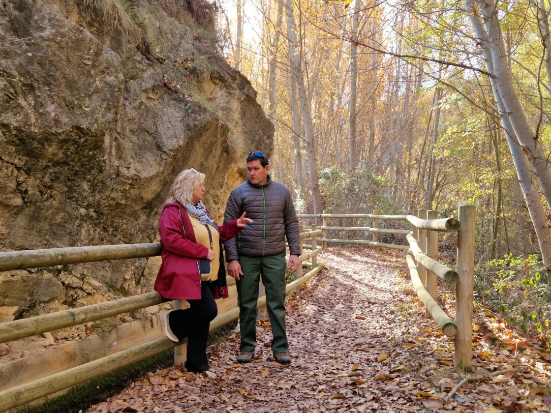 El Ayuntamiento de Teruel mejora  el Paseo Fluvial del río Guadalaviar, en San Blas