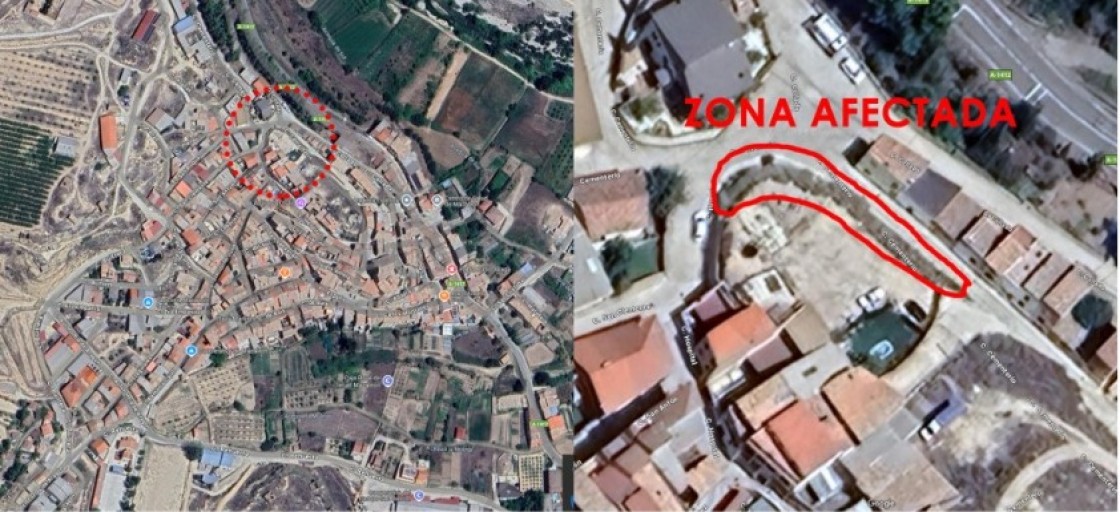 Mazaleón reconstruirá el muro de contención del Castillo tras los daños de la dana de 2024