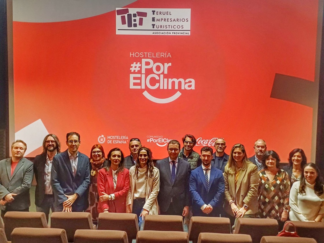 Hostelería #PorElClima suma adeptos entre empresarios turísticos turolenses