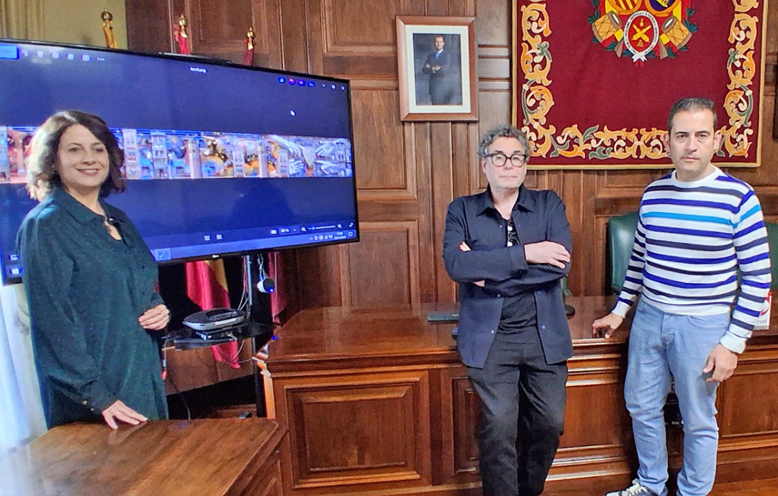 ‘El susurro eterno de dos almas’ llenará de luz, color y sonido la plaza San Juan