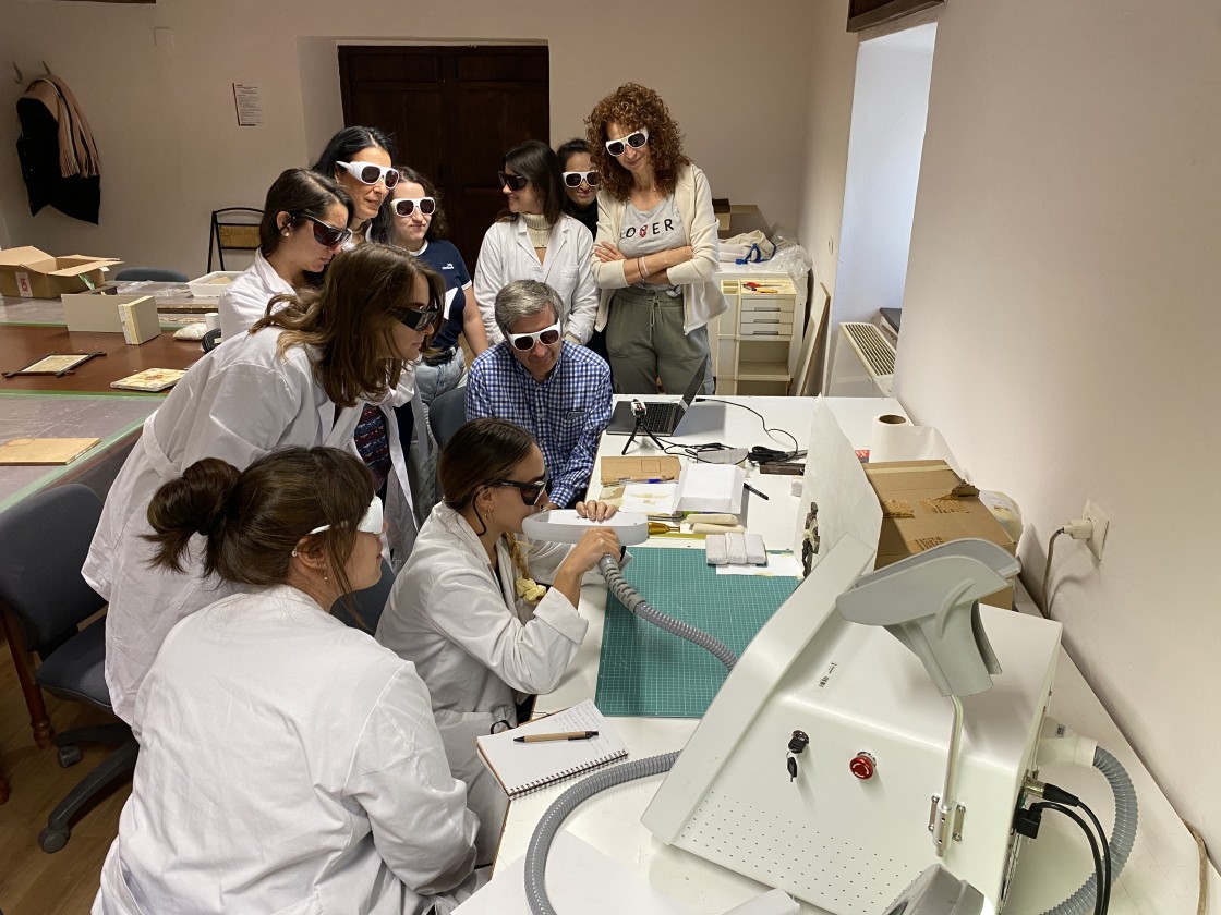 La Fundación Santa María de Albarracín consolida la formación en tecnologías láser