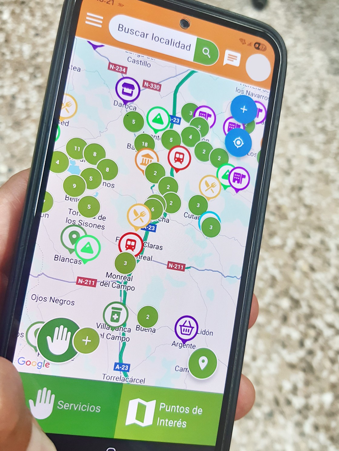 Red de Pueblo, la app que hace posible desplazarse a los habitantes del medio rural