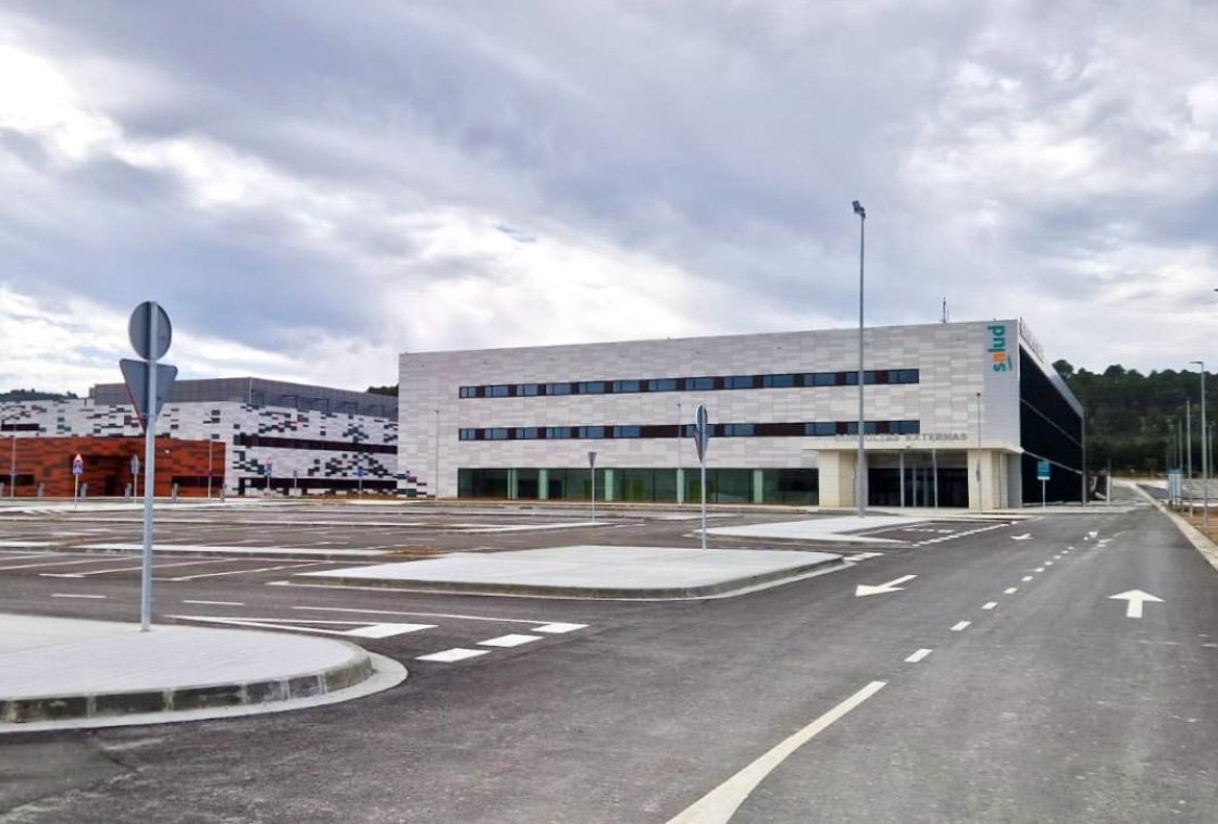 Sanidad impulsa el nuevo módulo de 54 habitaciones individuales en el nuevo hospital de Teruel