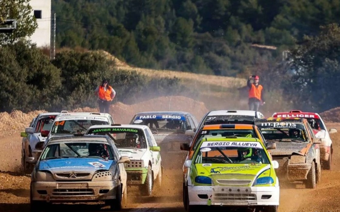 Aguaviva pone el broche al Campeonato de Aragón de Autocross
