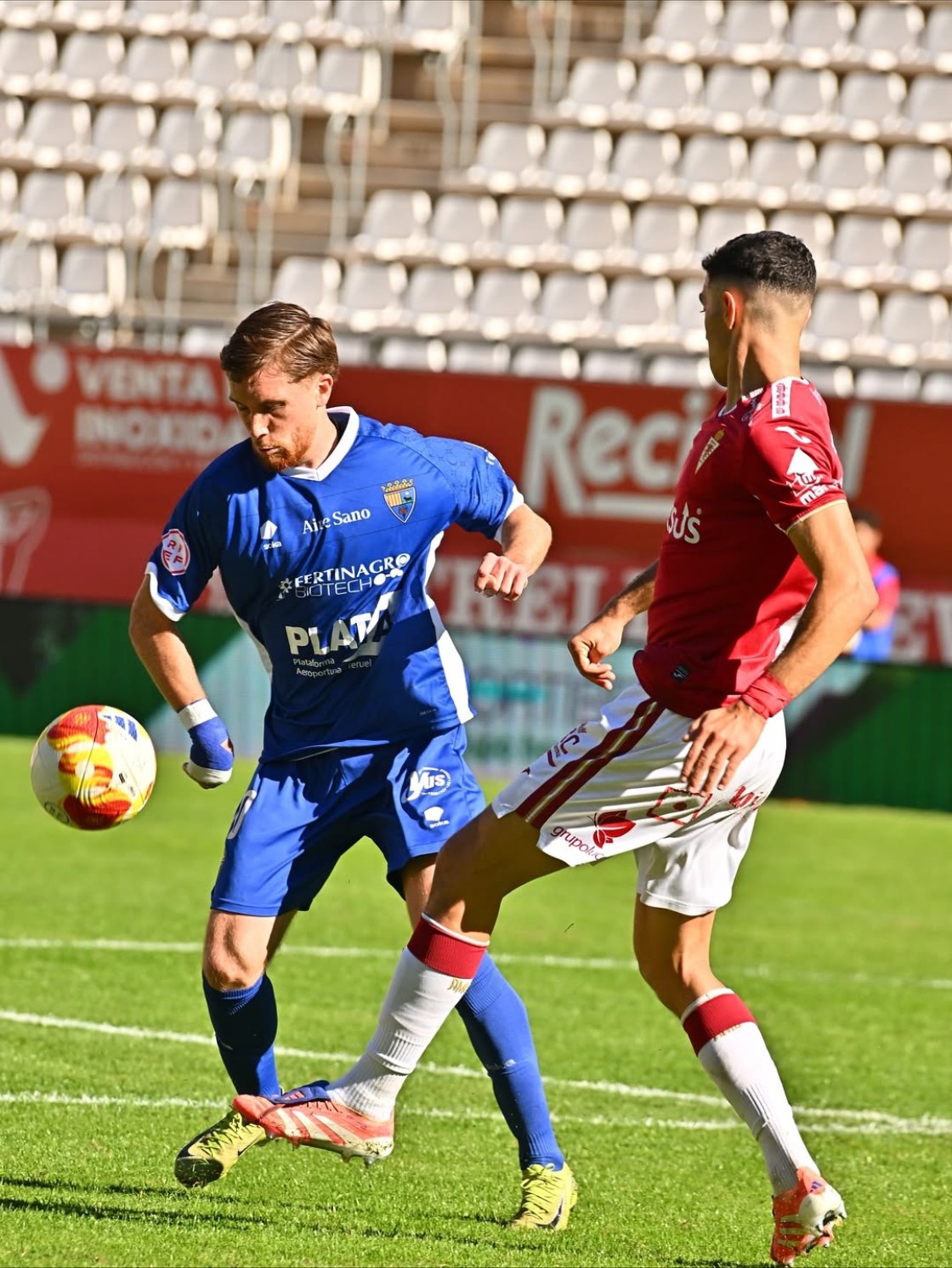 El CD Teruel se labra el triunfo para cosechar al final un empate en Murcia (0-0)