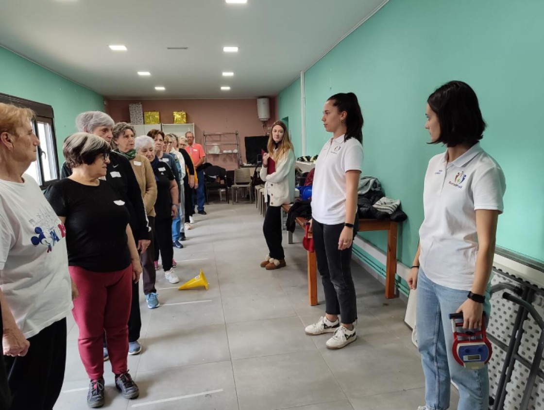 El proyecto Rural Frail incentiva el ejercicio y el bienestar entre los mayores del Bajo Martín