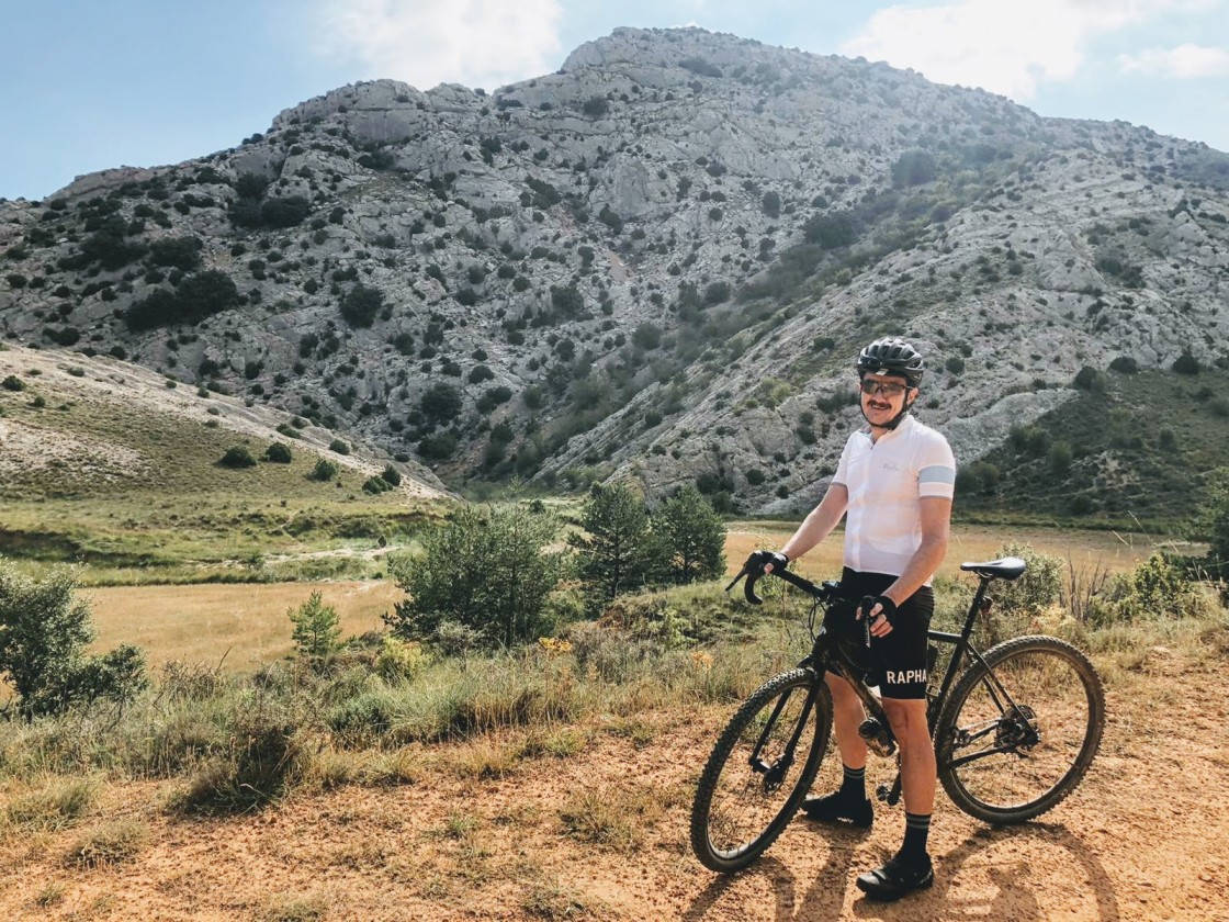 Daniel Gómez, consultor de ciclismo y creador de la ruta de ‘bikepacking’ La Corraliza: “La idea es pasar por todos  los sitios interesantes a nivel cultural y paisajístico de la zona”