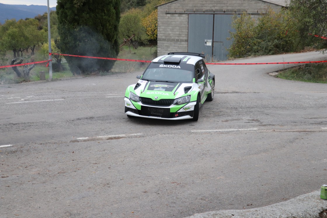 Castillo y Gardin dominan el VII Rally de Barbastro que cierra el curso