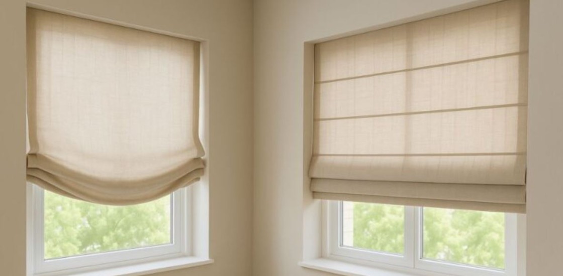 Estores paqueto y plegables: combinaciones posibles y la ventaja de comprar tela y mecanismo por separado