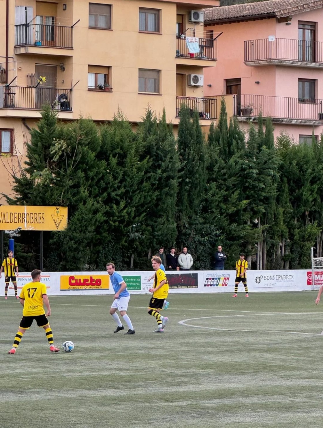 El Valderrobres se topa con el Brea en pleno ascenso hacia la salvación
