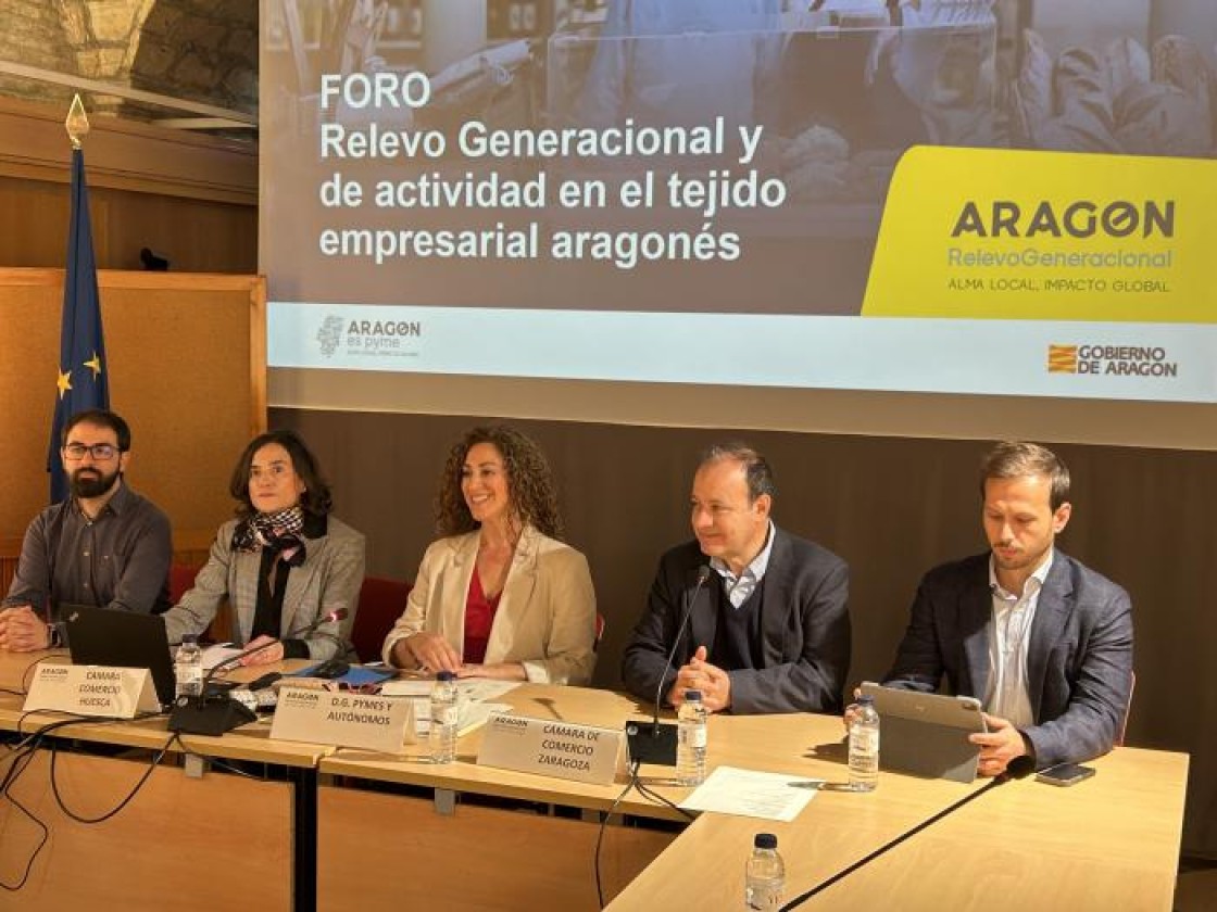 Un foro promueve el relevo generacional en las empresas de todo Aragón
