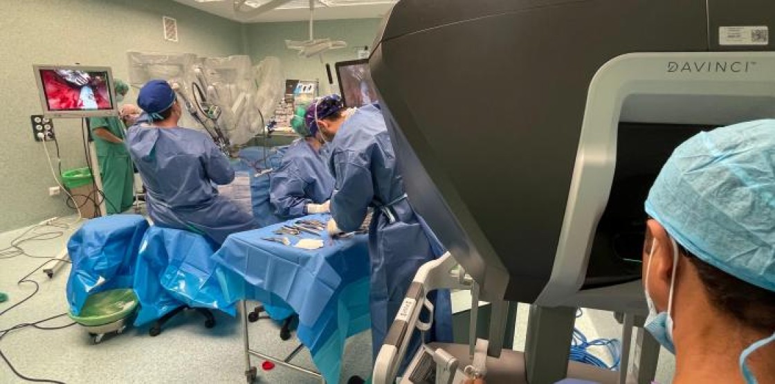 La Cirugía robótica también se instala en el Hospital Obispo Polanco de Teruel