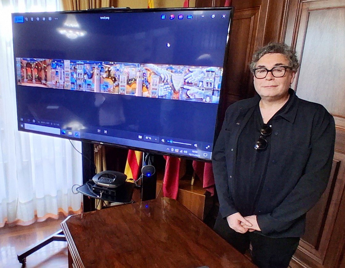 Chema Siscar, artista digital: “Quería que la historia de los Amantes tuviera una connotación poética y más actual”