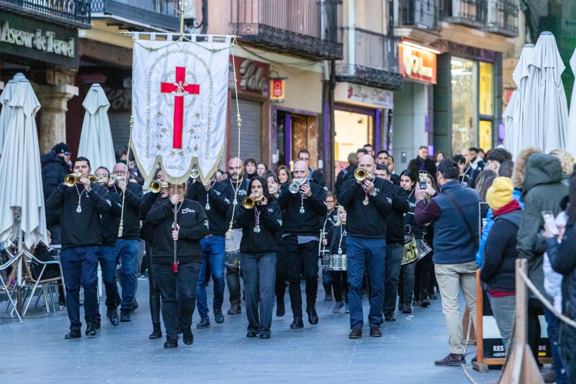 Toques y retretas celebran el 75 aniversario de la Hermandad de Jesús Atado a la Columna