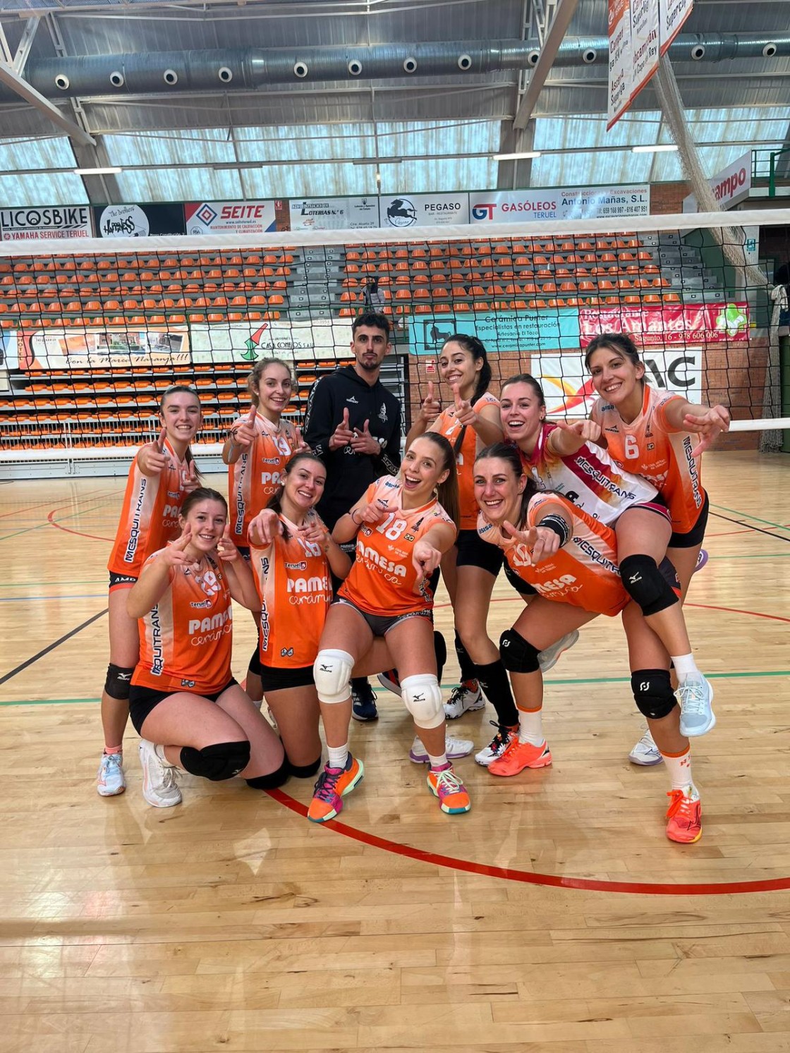 Pleno para las féminas del Pamesa Teruel y derrota del sénior en Cartagena