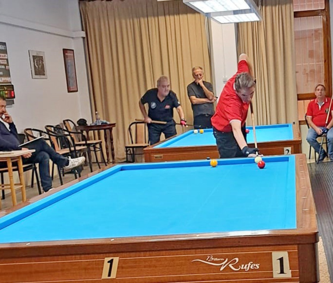 Club Billar Casino Teruel sigue firme en casa y vence a El Olivar B