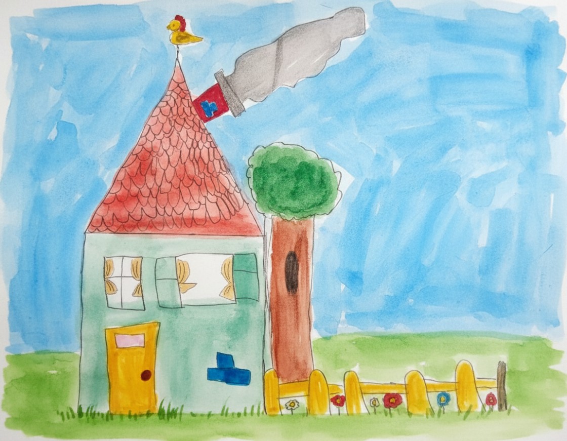 La familia que habita la casa