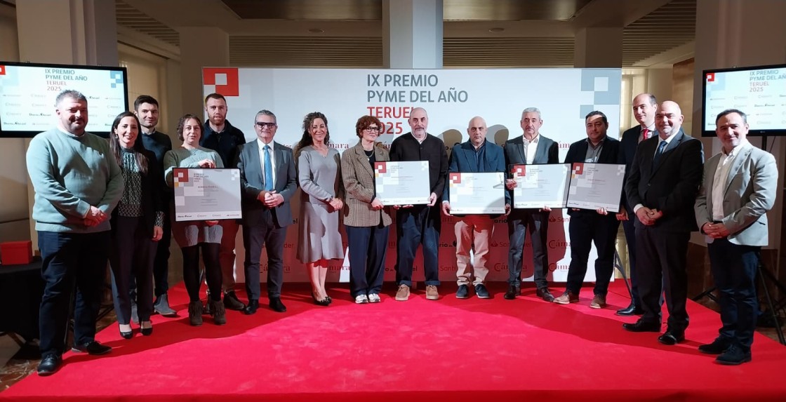 Turomas  gana el premio Pyme del año 2025 de Teruel